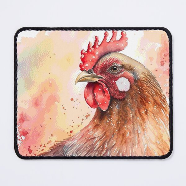 Item preview, Water colour hen designed and sold by BloodRubyz.