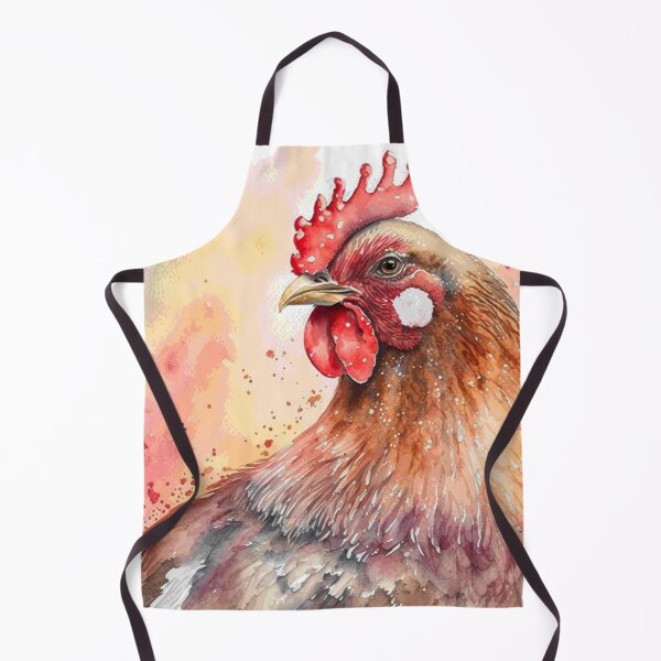 Item preview, Water colour hen designed and sold by BloodRubyz.