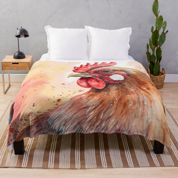 Item preview, Water colour hen designed and sold by BloodRubyz.