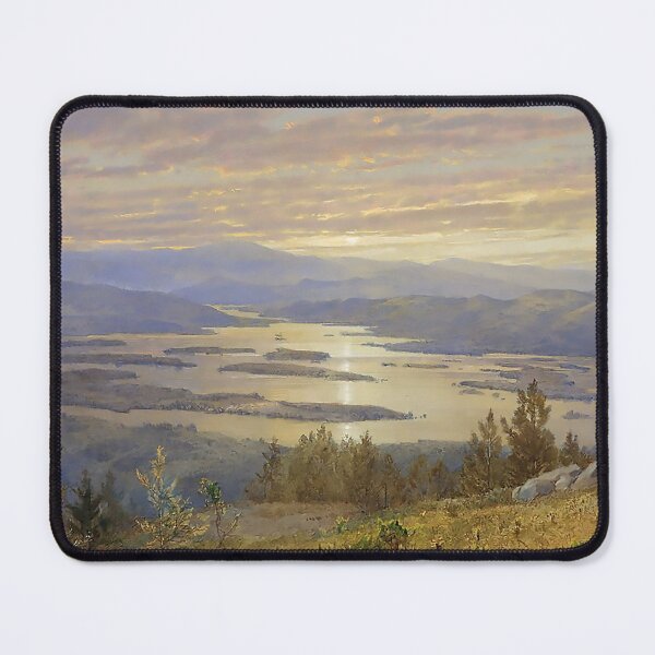 Item preview, Sunset painting, Sunset Artwork, Lake Squam from Red Hill designed and sold by danaJG.