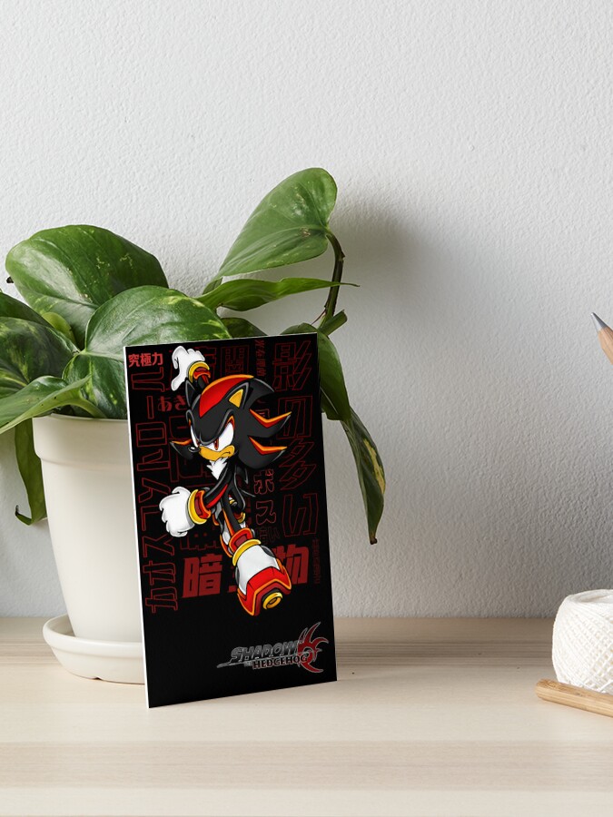 Shadow the Hedgehog (Japanese Edition) Poster for Sale by PLUS