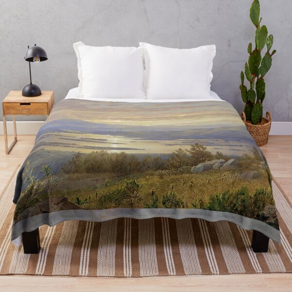 Item preview, Sunset painting, Sunset Artwork, Lake Squam from Red Hill designed and sold by danaJG.