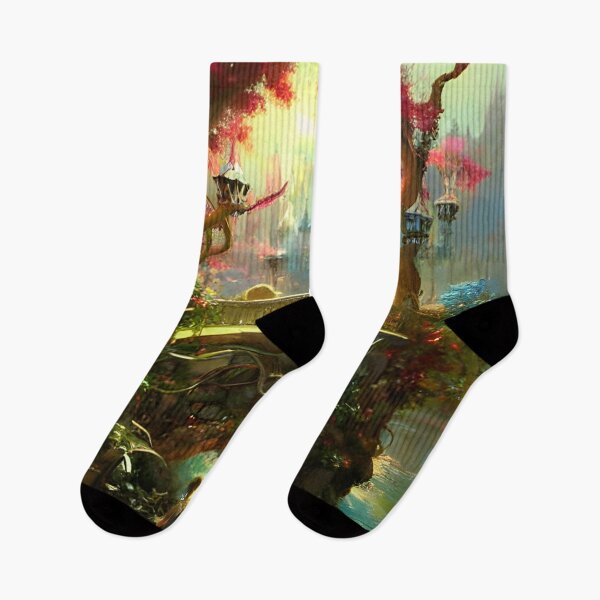 Item preview, The Bridge to Dream Land designed and sold by AbstractlyArt.