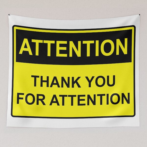 Item preview, Attention. Thank you for attention designed and sold by Maria Kirichenko.