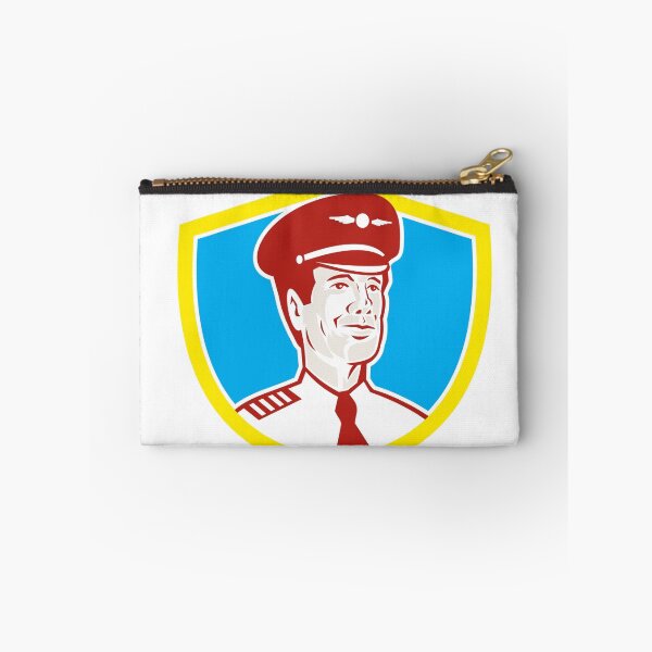 Item preview, Aircraft Pilot Aviator Shield Retro designed and sold by patrimonio.