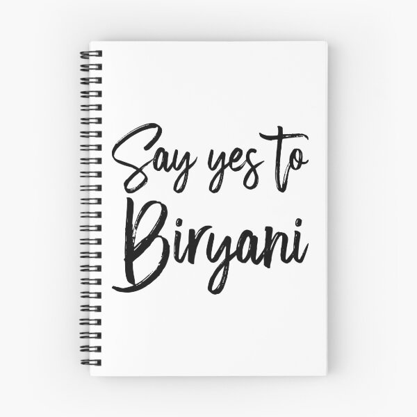 Item preview, Say Yes To Biryani designed and sold by kamrankhan.