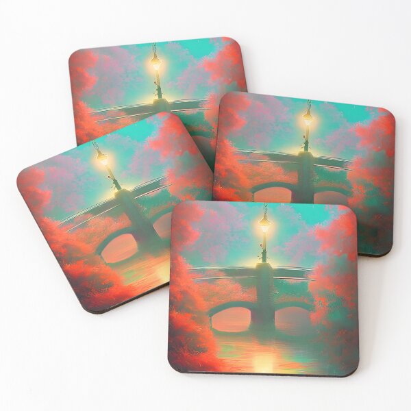 Item preview, Lovers Bridge designed and sold by AbstractlyArt.