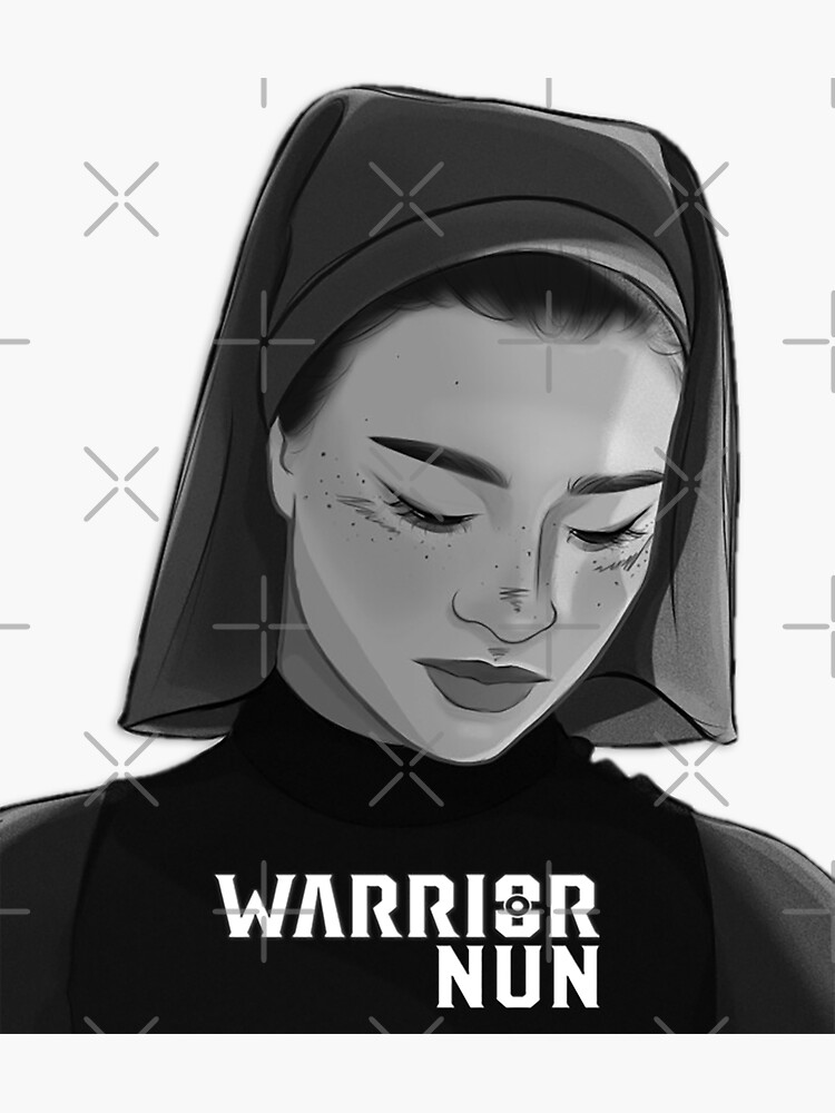 The Warrior Nun Beatrice Sticker For Sale By Pi Artist Redbubble 9287