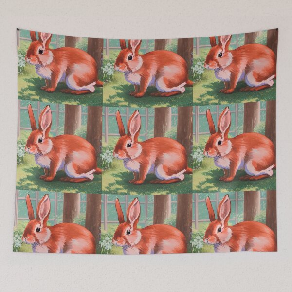 Item preview, Vintage Rabbit Lop Eared Bunny Rescuer Wild Rabbits Activist designed and sold by wigobun.