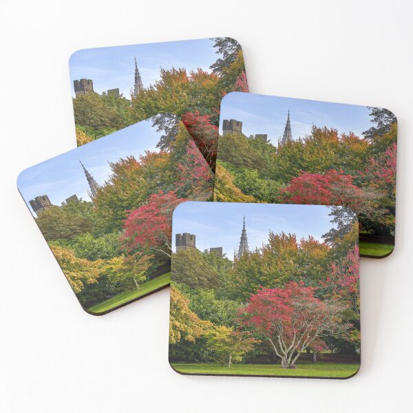 Item preview, Cardiff Castle in Autumn from Bute Park, South Wales designed and sold by VnGphoto.