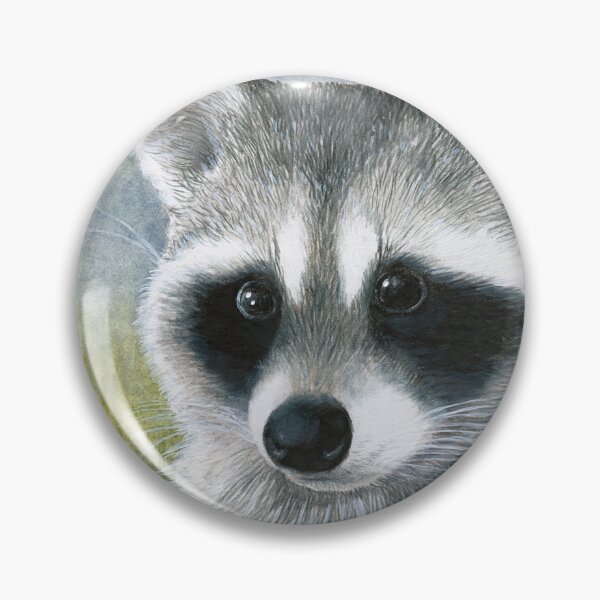 Item preview, Raccoon 20 Purple Flower designed and sold by artbylucie.