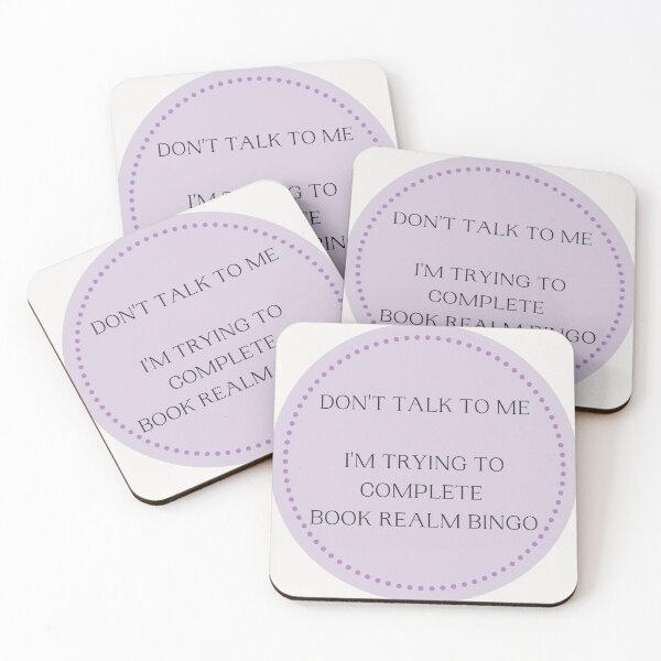 Item preview, Don't Talk To Me. I'm Trying To Complete Book Realm Bingo designed and sold by TheBookRealm.
