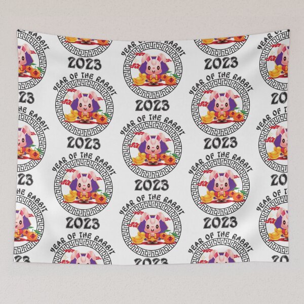 Item preview, 2023 Chinese New Year of The Rabbit Lunar Zodiac Calendar designed and sold by CharJens.