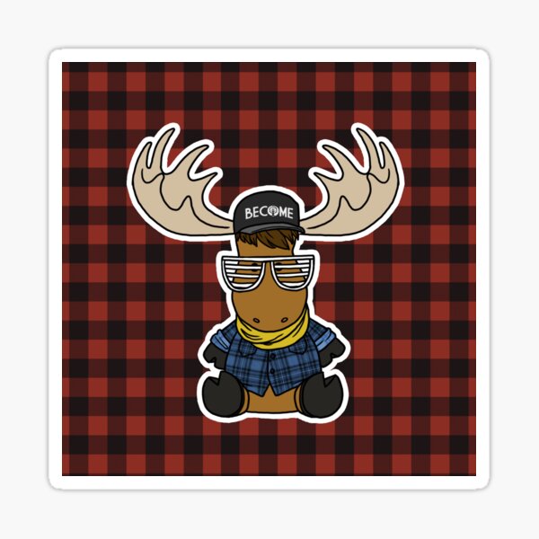 Item preview, Hipster Moose designed and sold by mikaelaK.