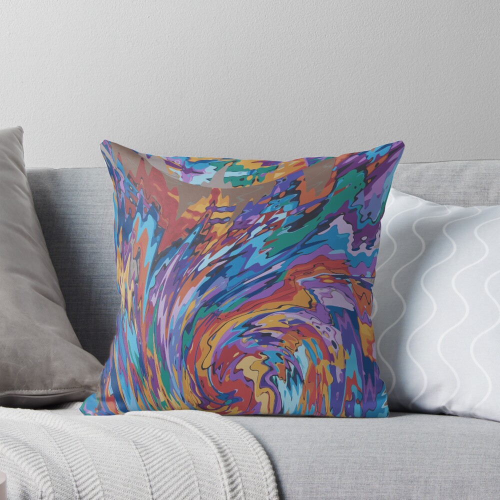 Item preview, Throw Pillow designed and sold by siddeli.