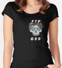 Suicide Boys skull Women's Fitted Scoop T-Shirt