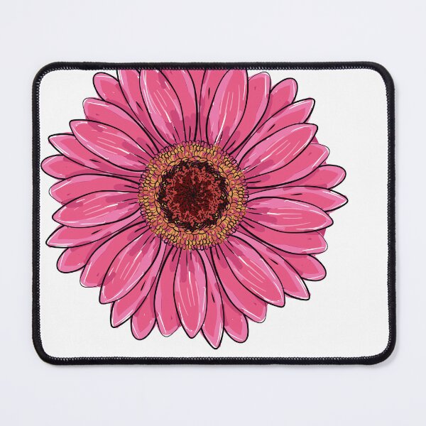 Item preview, Gerber Gerbera Daisy Garberia flowers yellow pink purple orange flower floral designed and sold by BookGeekNJ.