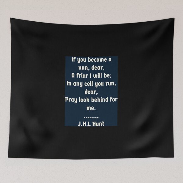 Item preview, Nun and Frier Poem - J.H.L. Hunt designed and sold by TechLaughs.
