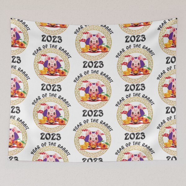 Item preview, 2023 Chinese New Year of The Rabbit Lunar Zodiac Calendar designed and sold by CharJens.
