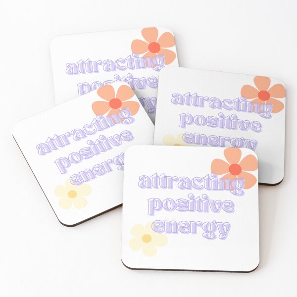 Item preview, Attracting Positive Eergy Purple Text with Flowers designed and sold by YenaRay.
