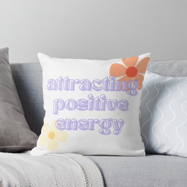 Item preview, Attracting Positive Eergy Purple Text with Flowers designed and sold by YenaRay.