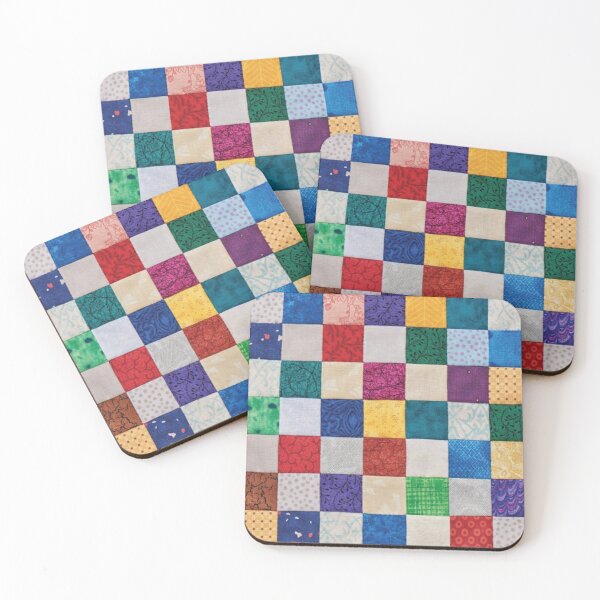 Item preview, Sarilmak Patchwork Colorful detail of quilt   designed and sold by GaganWalla.