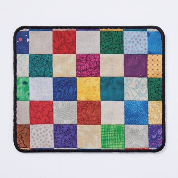 Item preview, Sarilmak Patchwork Colorful detail of quilt designed and sold by GaganWalla.