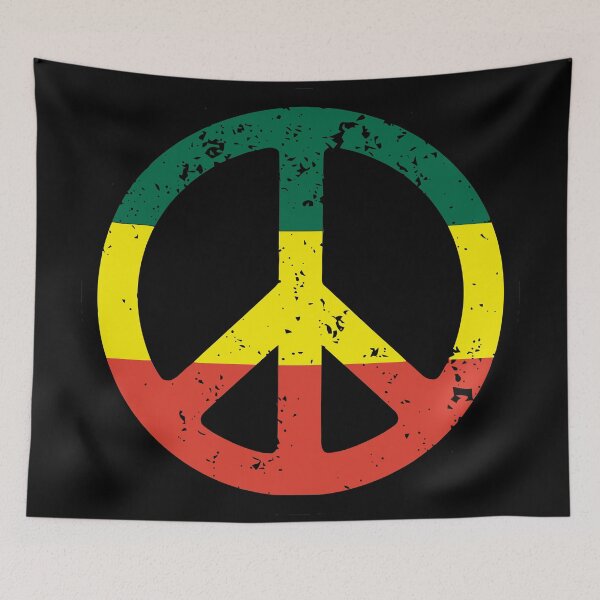Item preview, RASTA PEACE SIGN designed and sold by BobbyG305.