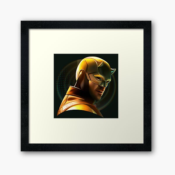 DD: the Man Without Fear Framed Art Print