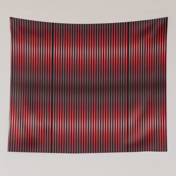 Item preview, Stripe Pattern Red Black designed and sold by MadandMean.