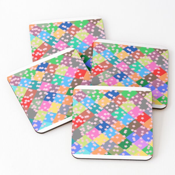 Item preview, Sarilmak Patchwork Colorful detail of quilt   designed and sold by GaganWalla.