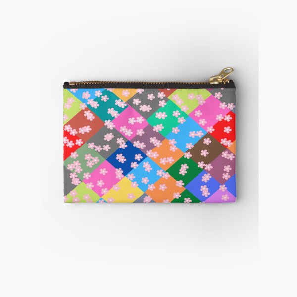 Item preview, Sarilmak Patchwork Colorful detail of quilt   designed and sold by GaganWalla.