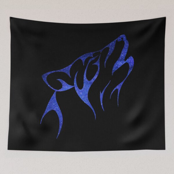 Item preview, Galaxy Tribal Wolf designed and sold by MMwolfdogden.