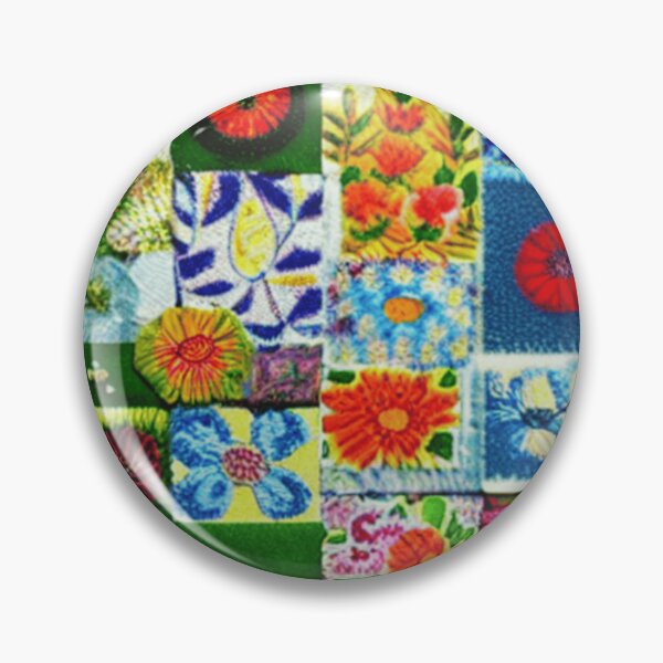 Item preview, Sarilmak Patchwork Colorful detail of quilt   designed and sold by GaganWalla.