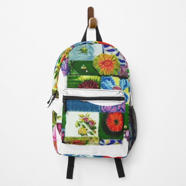Item preview, Sarilmak Patchwork Colorful detail of quilt designed and sold by GaganWalla.