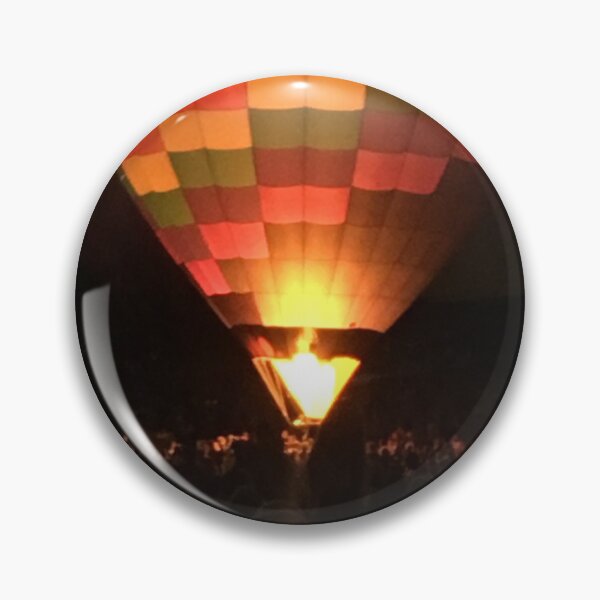 Item preview, hot air balloon takeoff at sunset designed and sold by Sammi-Design.
