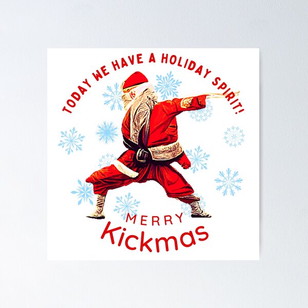 Item preview, Merry Kickmas - Funny Style Women Men Fashion Gift designed and sold by Ramesh ⭐⭐⭐⭐⭐.