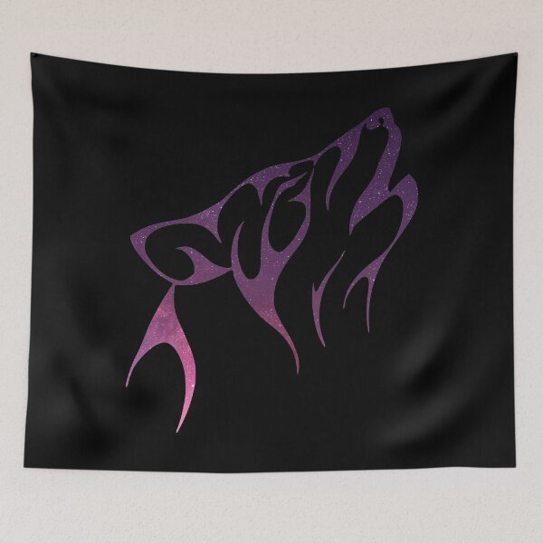 Item preview, Galaxy Tribal Wolf designed and sold by MMwolfdogden.