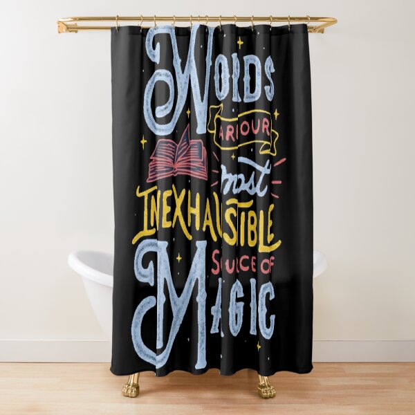 Harry Potter Inspired House Banner Shower Curtain - Home Decor