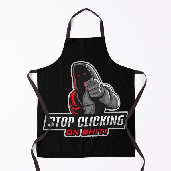 Item preview, Stop Clicking on Shit - Tech Humor - Red designed and sold by clubtee.