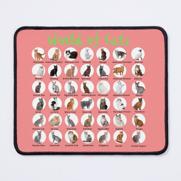Item preview, World Cat Breeds designed and sold by Myōhō Print Co..