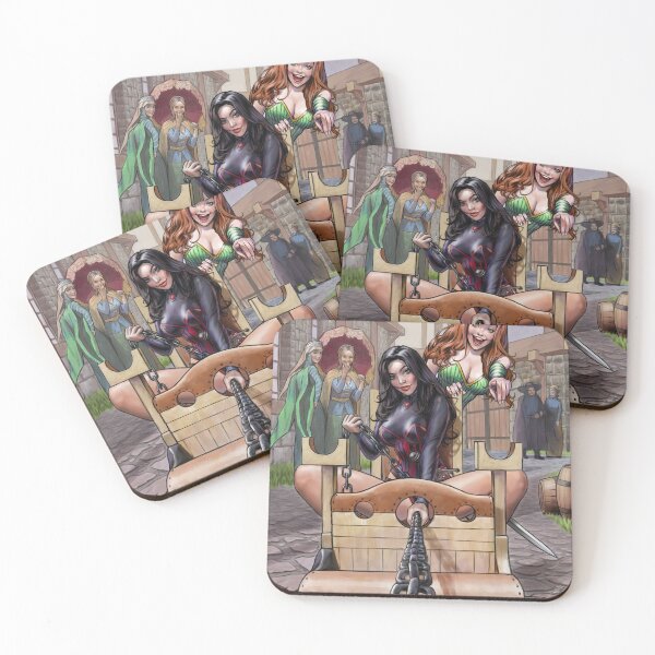 Item preview, Thora and Gretchen at the Pillory designed and sold by jackscomics.