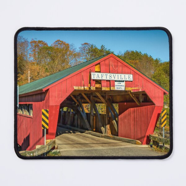 Item preview, Taftsville Covered Bridge designed and sold by Viv Thompson Photography .