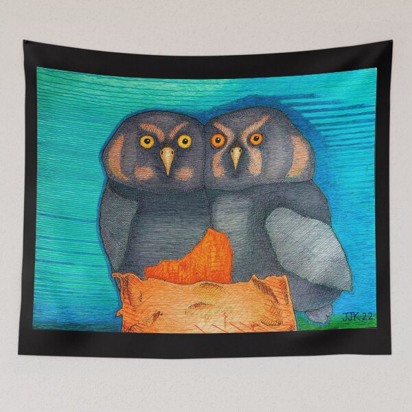 Item preview, Owl Babies - Mutual Support designed and sold by jessekruze.