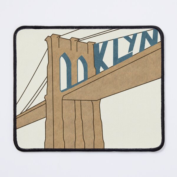 Item preview, Bklyn Bridge - Blue designed and sold by Laybov.