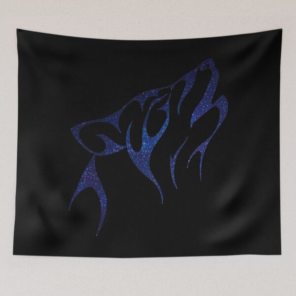 Item preview, Galaxy Tribal Wolf designed and sold by MMwolfdogden.