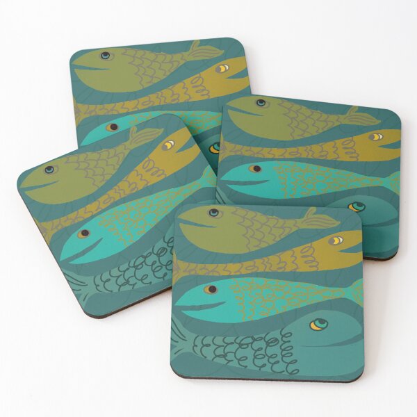 Item preview, Fish fish fish designed and sold by Nora Sawyer.
