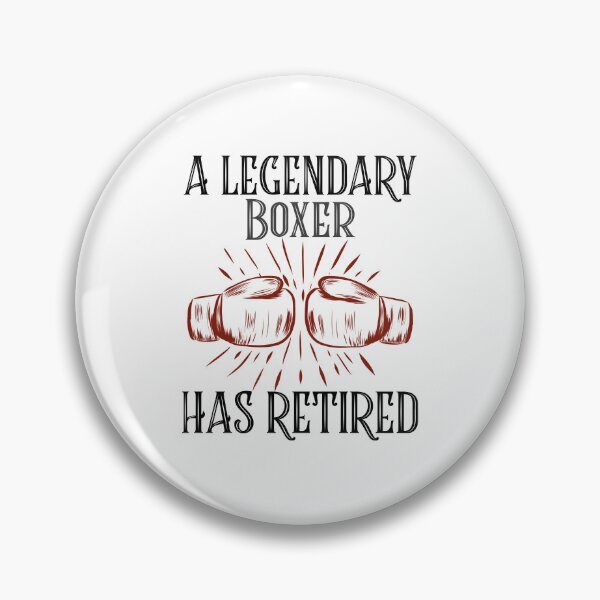 Item preview, A Legendary Boxer Has Retired designed and sold by Studioapartment.