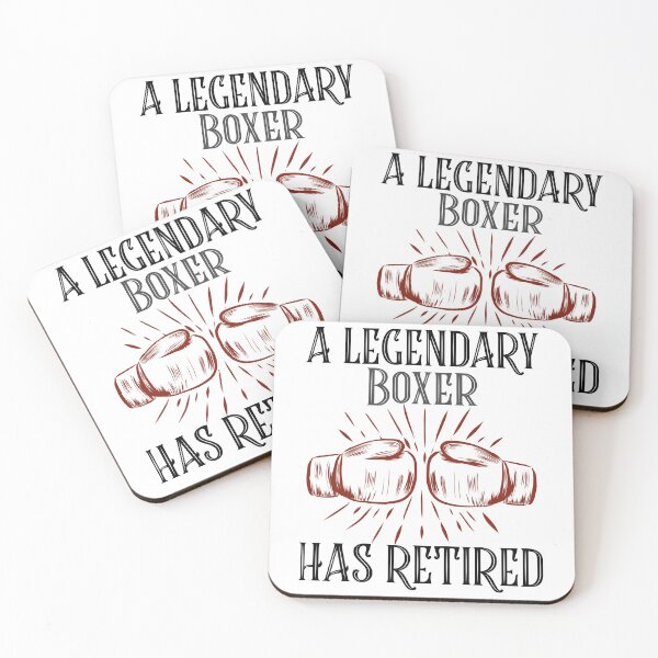 Item preview, A Legendary Boxer Has Retired designed and sold by Studioapartment.