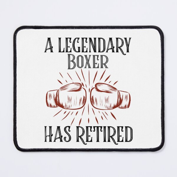 Item preview, A Legendary Boxer Has Retired designed and sold by Studioapartment.
